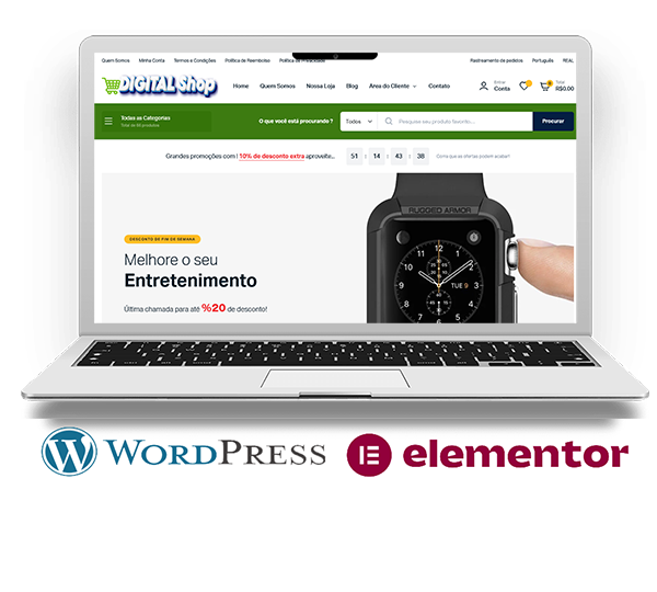 Site para Loja Virtual - COD02