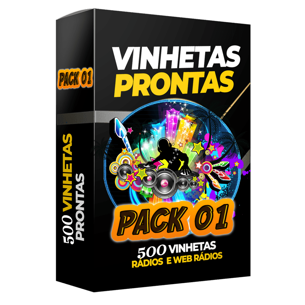 Pacotão com mais de 500 vinhetas prontas (volume 1 )